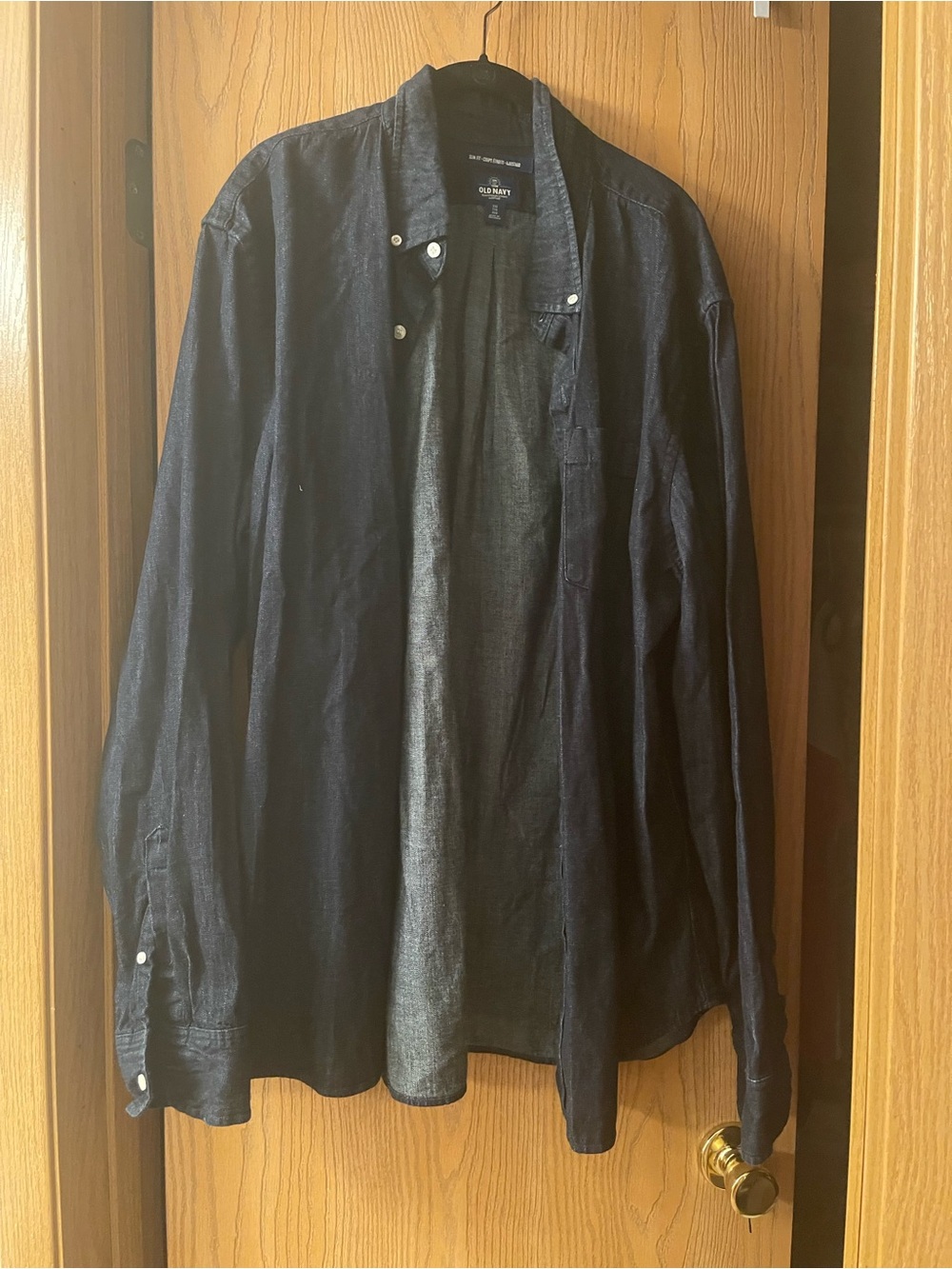 Old Navy Navy Blue Lightweight Shirt Jacket